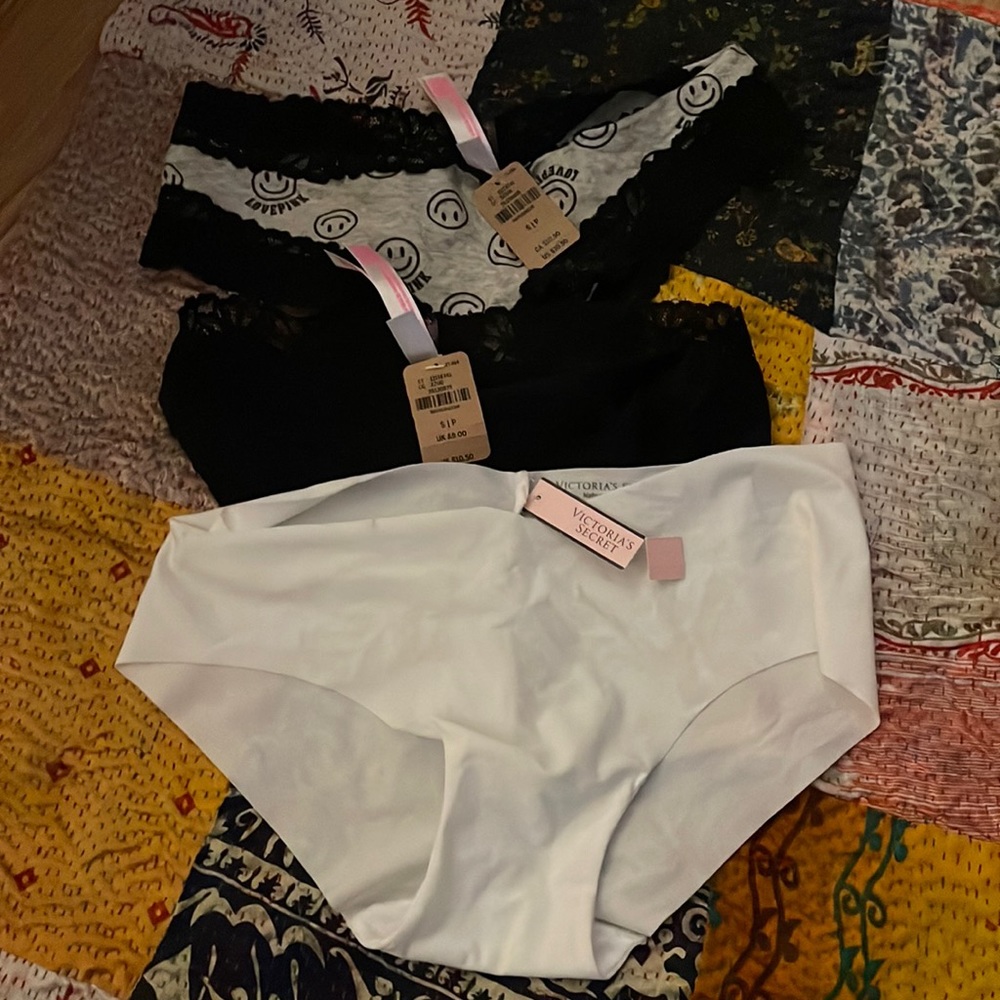 Bundle 3 prs NWT VS panties size small
